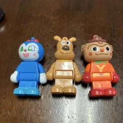 アンパンマン ブロックラボ 人形 3体セット