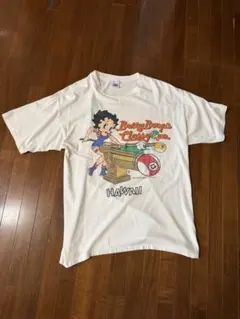 Betty Boop HAWAII ビリヤード Tシャツ　USA製　1