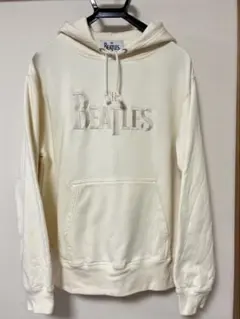 THE BEATLES フード付きパーカー アイボリー