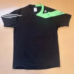 adidas climacool 黒緑 Sサイズ シャツ