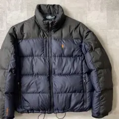 Ralph Lauren RL250 Down XXL ダウンジャケット 紺黒