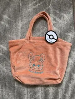 ポケモン　トートバッグ　もこもこ　パモ　未使用