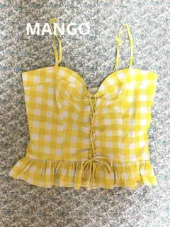 MANGO マンゴー　ショートトップスのサムネイル