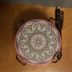 陶器コルクコースター5枚セット