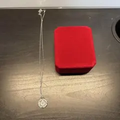 ハート型•クローバー型•花型シルバーネックレス　箱付Mサイズ　ホワイトデーに