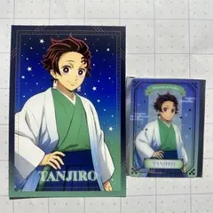 鬼滅の刃 竈門炭治郎 ジャンプフェスタ ポストカード 箔押しクリアカード