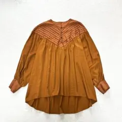 美品 COEL プリーツブラウス - メルカリ