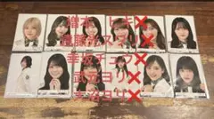 櫻坂46 The growing up train 生写真　全メンバー　抜けあり