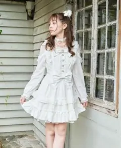 ティアラリボンティアードワンピース　リズリサ