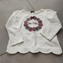 BeBe アイボリー 長袖カットソー