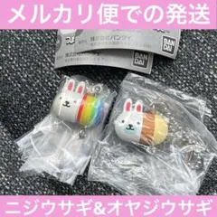 ウサコレフレンズ　つまんでつなげてますこっと　ニジウサギ　オヤジウサギ