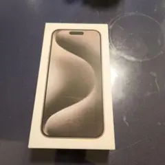 新品 iphone15 pro 512gb ナチュラルチタニウム