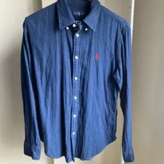 ☆ポロラルフローレン☆ネイビーシャツS