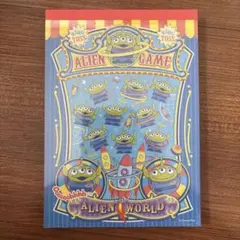 トイストーリー　リトルグリーンメン　メモ帳