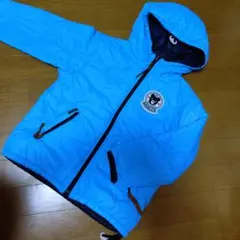 DOUBLE.B フード付きジャケット 青