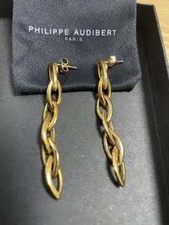 フィリップオーディベール ゴールド ピアス PHILIPPE AUDIBERT
