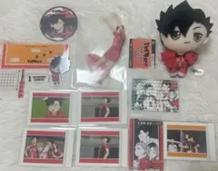 ハイキュー!! 黒尾鉄朗 まとめ売り アクリルスタンド ぬいぐるみ カード