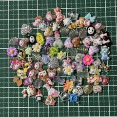 【匿名配送】ごちゃまぜMIX ネイルパーツ 50個以上 まとめ売り 104