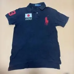 ラルフローレン ビッグポニー ポロシャツ JAPAN日本国旗米国旗