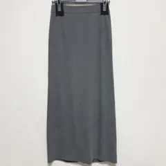 【美品】FRAY I.D タイトストレッチロングスカート グレー サイズ1