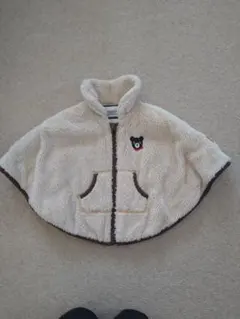 ミキハウス　Double..B　ベビーポンチョ