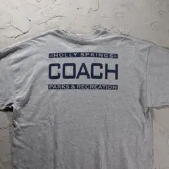 GILDAN Tシャツ COACH グレー