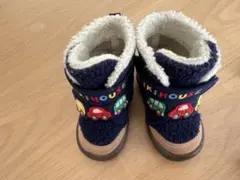 ミキハウス　スノーブーツ　ボア　冬靴　車　13.0