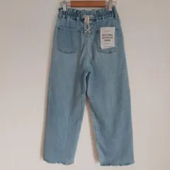 hiiroha様専用☆ライトブルー デニムワイドパンツ
