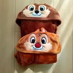 チップとデール ポンチョ ナイトウェア 【新品】