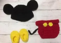 ニューボーンフォト 衣装 ニューボーン ベビーコスチューム ミッキー