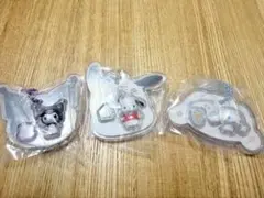 サンリオキャラクターズ パッケージチャーム　クロミ　ポチャッコ　シナモンロール