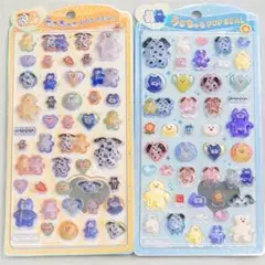 mojojojo うるちゅるポップシール２種セット