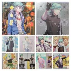 藍 1 スタンドポスカ クリアファイル 特典カード セット うたプリ