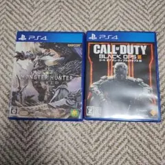 MONSTER HUNTER: WORLD PS4　2枚セット
