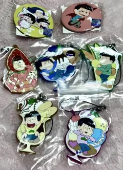 おそ松さん ラバーストラップ 缶バッジ