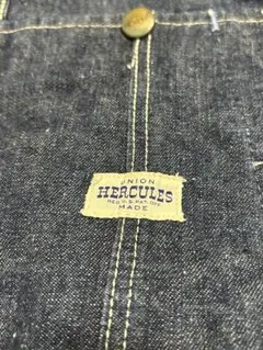 40s HERCULES vintage オーバーオール　ヘラクレス 極美品のサムネイル