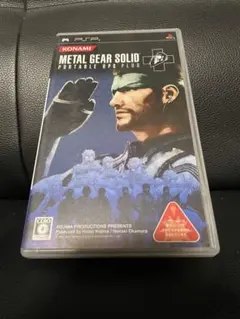 PSP METAL GEAR SOLID PORTABLE OPS PLUS
