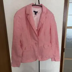 LANDS'END テーラードジャケット ピンクのサムネイル