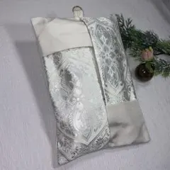 1001 ティッシュケース 一点物 豪華 和モダン 帯リメイク