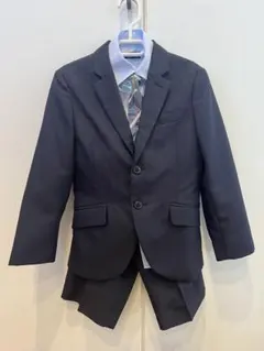 値下げ　フォーマルスーツ　120 ネイビー　卒園　入学