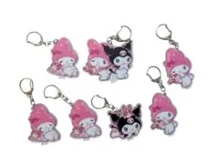 【新品・未使用】マイメロディ♡クロミ×宇佐美 アクリルキーホルダー 7個セット