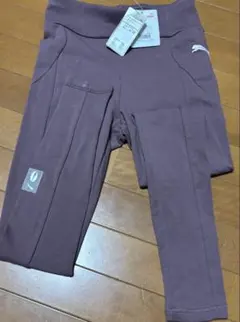 【新品】【未使用】 PUMA レディース レギンス ヨガパンツ ワイン Sサイズ