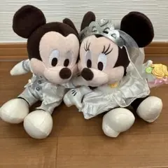 ミッキー ミニー ウェディング ぬいぐるみ