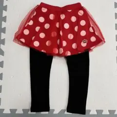 ベビードール　ミニーなりきりレギンススカート　100cm