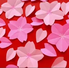 桜　折り紙　ハンドメイド　壁面飾り　春　花
