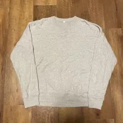 00s c-boy 無地グレースウェットトレーナーボックスシルエットノームコアL