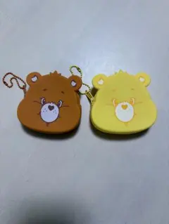 ケアベア　シリコンポーチ 2個セット