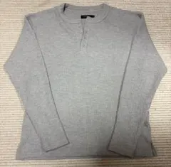 JIGGYS SHOP ジギーズショップ ワッフルサーマルロンT ヘンリーネックのサムネイル