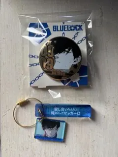 氷織羊 バースデー 缶バッジ メタル バースデイ ⑦ ブルロ ブルー