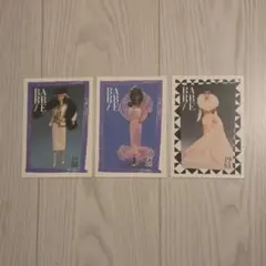 Barbie バービー コレクションカード 3枚セット